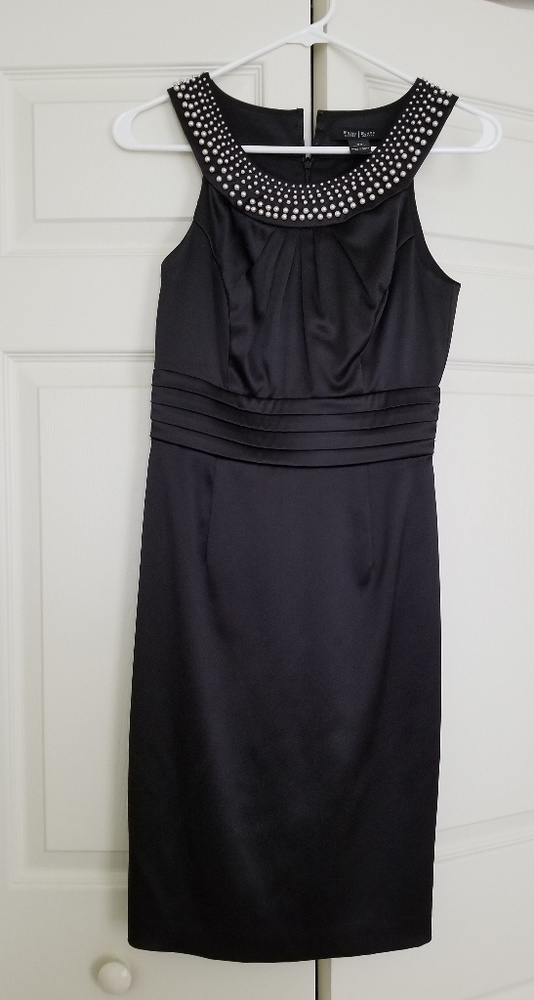 White House Black Market Satin Cocktail Dress